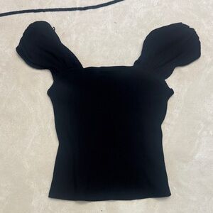 Anthropologie Black Top XS brand new condition